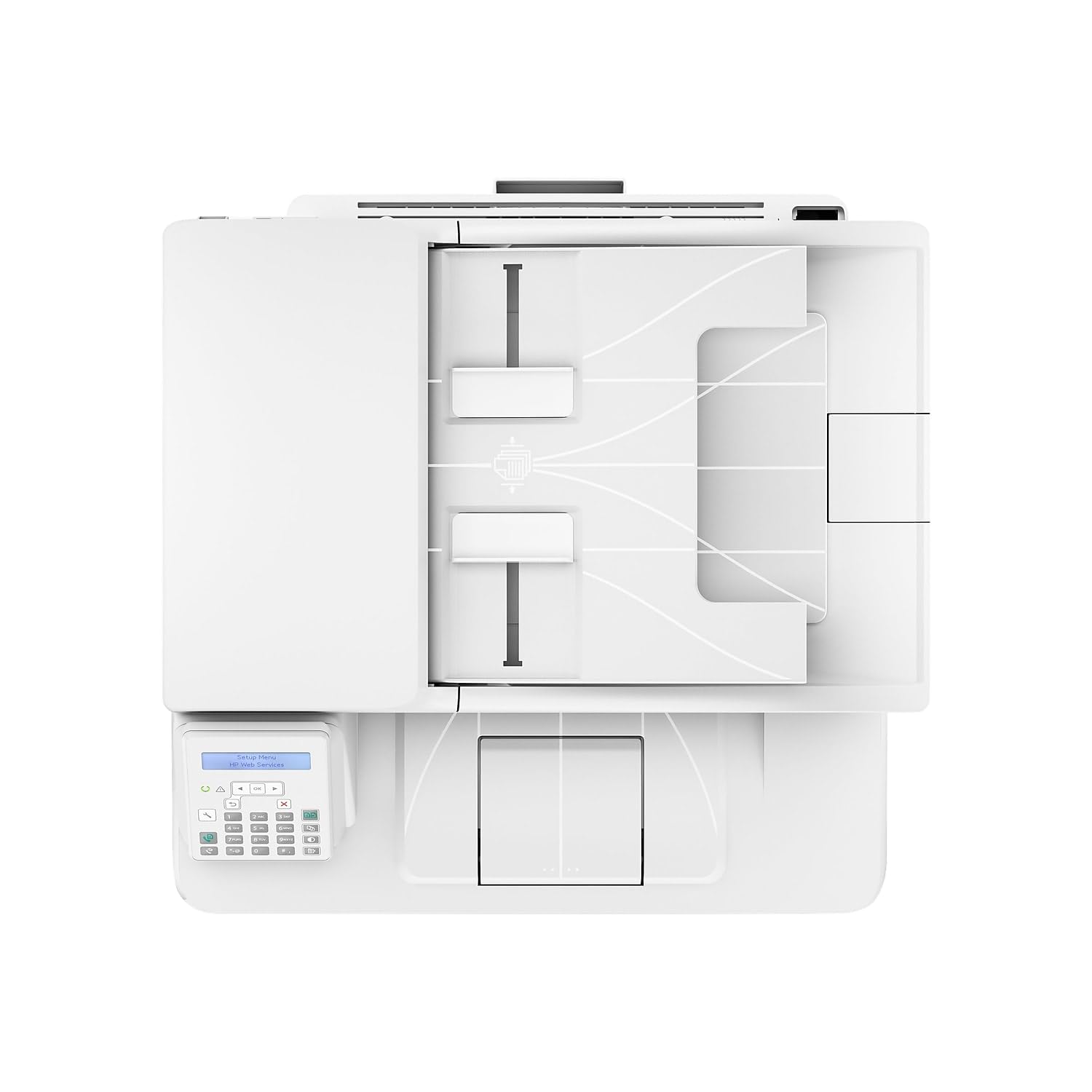 HP LaserJet Pro MFP M227fdn Monochrome All-in-One Printer with built-in Ethernet & 2-sided printing, (G3Q79A)