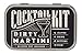 Cocktail Kits 2 Go, Dirty Martini, Travel-Friendly Craft Bar Kit for Drinks on the Go - TSA Compliant
