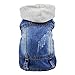 SILD Pet Clothes Dog Jeans Jacket Cool Blue Denim Coat Small Medium Dogs Lapel Vests Classic Hoodies Puppy Blue Vintage Washed Clothes