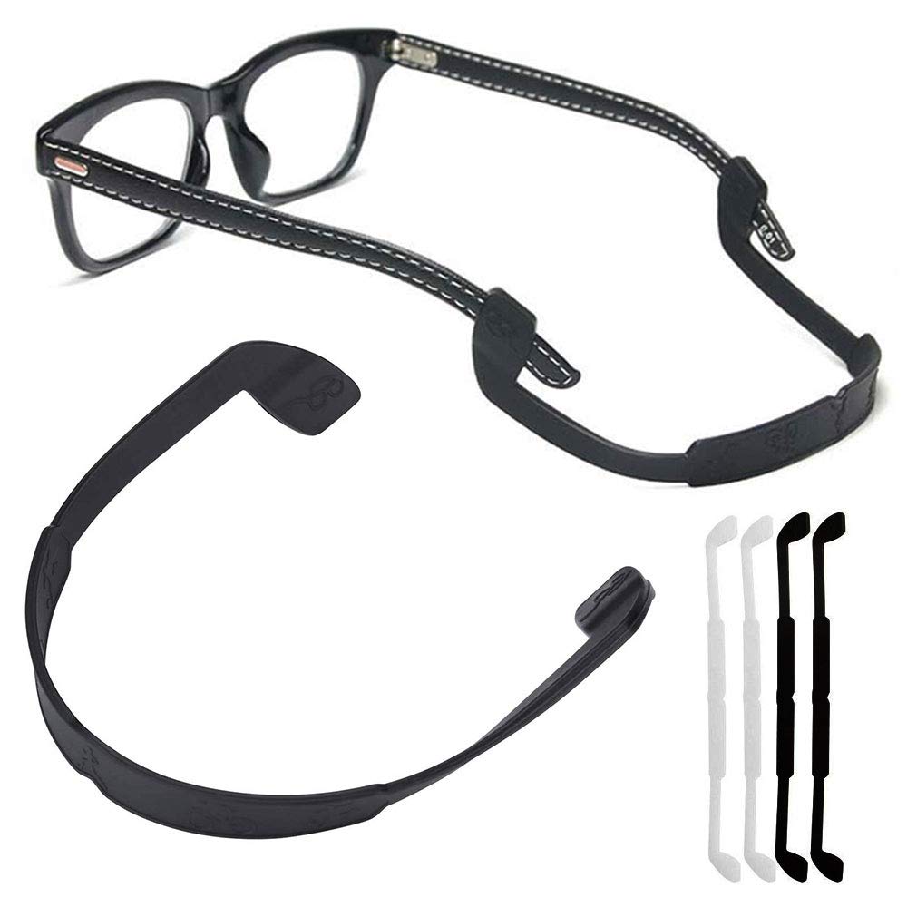 Eyeglasses Sunglasses Anti Slip Elastic Silicone Strap Eyewear Retainer for Sports and Outdoor