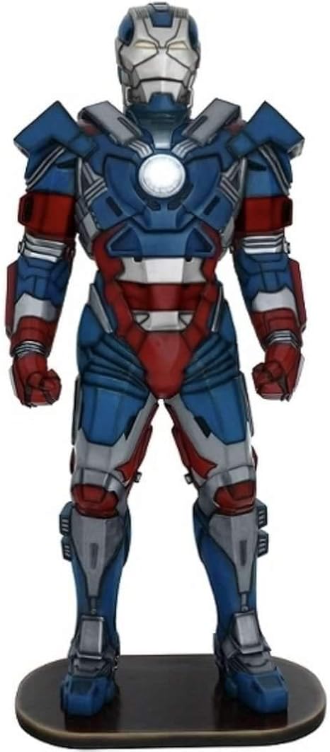 Amazon Lm Treasures ヒーロー メタルマン パトリオット 実物大映画小道具 装飾像 インテリア オンライン通販