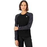 Mons Royale Tarn Merino Long-Sleeve Bike Jersey - Women's Black/9 Iron, S