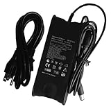 Dell Ac Adapter Laptop Charger for Dell INSPIRON, XPS, Studio, Latitude, Vostro, P/N PA-10 PA10 90w 90 watt Portable Charger for Laptop Notebook Computer Battery Charger Power Supply Cord Plug