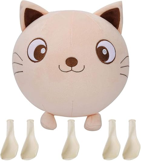 VGEBY1 Pelota de Felpa, Forma Animal Inflable Perro Gato Pelota de ...