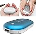 Letouch Rechargeable Hand Warmer 5200mAh Power Bank, Portable USB Electric Hand Warmers Double-Sided Heating Mobile External Battery Charger Best Gift in Winter for Women,Man (Blue)