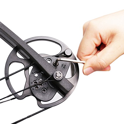 image for Leader Accessories Compound Bow 30-55lbs Archery Hunting Equipment wit