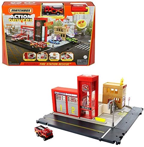 Matchbox Action Drivers Fire Station 