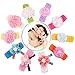 Qandsweet Baby Girl's Beautiful Headbands (10 Pack)