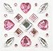 ROOMMATES RMK1468GM Ariel Peel & Stick Giant Wall Decal with Gems