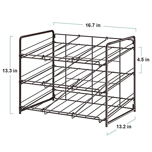 Can Organizer Stackable 2 Pack Can Storage Dispenser Rack 3 Tier Holds