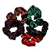 Satin Life Multi Color Lightweight Satin Scrunchies (5 Pack)