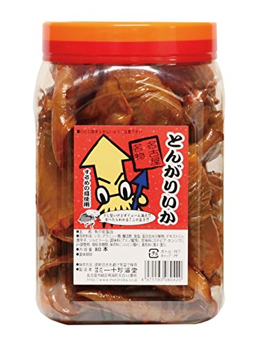 一十珍海堂 とんがりいか 80本商品画像