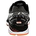 ASICS Men's GT 2000 4 Running Shoe, Carbon/Black/Hot Orange, 9.5 M US