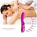 Vibrator 10 Vibration Patterns Waterproof Massager Wireless Rechargeable wand for treat local body muscle pain or movement recovery,for woman or man (Pink)