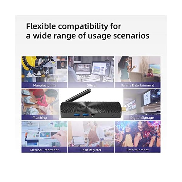 MeLE-Fanless-Mini-PC-Stick-Intel-Celeron-J4125-8GB-DDR4-128GB-ROM-Computer-Stick-with-Windows-10-Pro-Micro-PC-Runs-at-25GHz-Up-to-27-GHz-Dual-WiFi-Gigabit-Ethernet-BT42-PCG02-GLE MeLE Fanless Mini PC Stick, Intel Celeron J4125 8GB DDR4 128GB ROM Computer Stick with Windows 10 Pro, Micro PC Runs at…