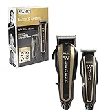 Wahl Professional 5-Star Barber Combo #8180 â€“ Features a New Look 5-Star Legend Clipper and Hero T-Blade Trimmer â€“ Powerful v9000 Motor Clipper and Rotary Motor Barber Trimmer.