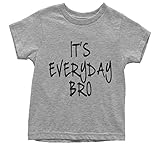 Expression Tees Youth (Black Print) It's Everyday T-Shirt Medium Heather Grey