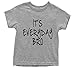 Youth (Black Print) It's Every Day Bro T-Shirt Medium Heather Grey