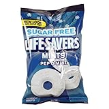 LifeSavers Sugar Free PepOmint Hard Candy, 2.75 oz bag (3 Pack)
