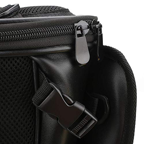 ixaer Motorcycle Backseat Saddle Tail Bags Bicycle Sports Waterproof Bike Cycling Basket Handle Bar Bag Back Seat Carry Bag Luggage Tail Bag (Black)