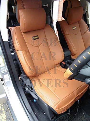 i - TO FIT A DODGE NITRO SUV, CAR SEAT COVERS, YMDX TAN, ROSSINI SPORTS