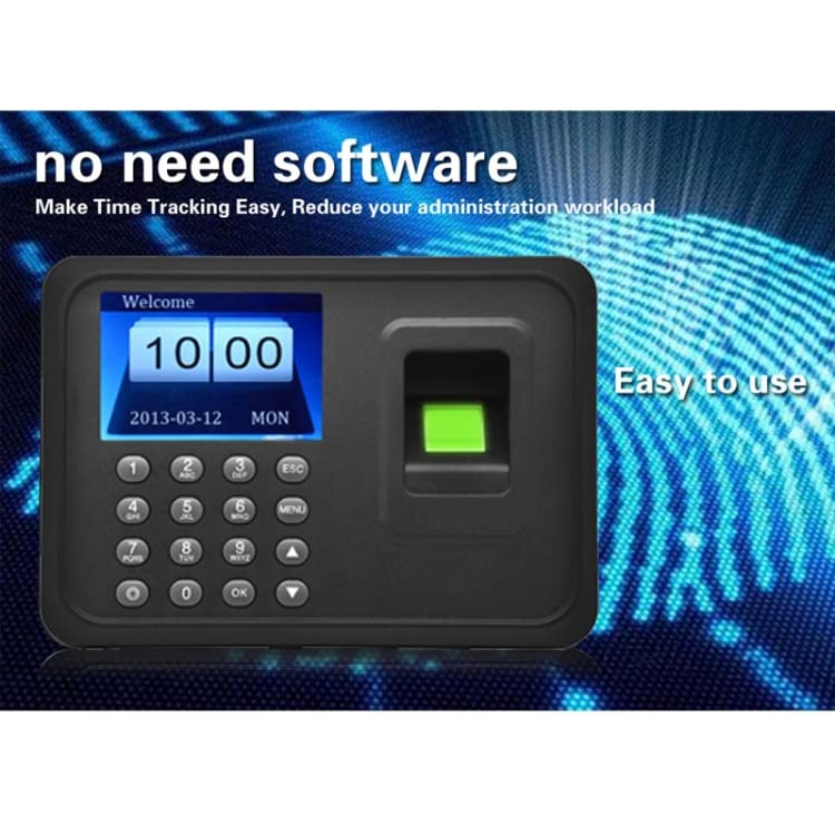 Mua Time Attendance Machine Biometric Fingerprint Recognition Scanner ...