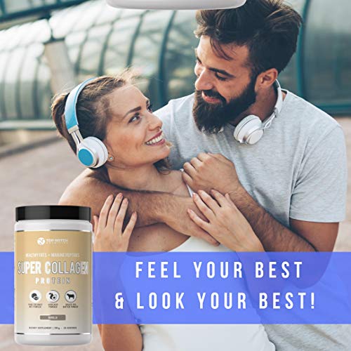 Top Notch Nutrition Super Collagen Protein Powder with Healthy Fat