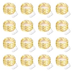 16 Pack 30 Led Fairy Lights Battery Operated String
