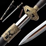 GLW Sword Hand Forged Pattern Steel QianKunYu Sword