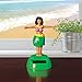 The Paragon Solar Dancing Hula Girl - Solar Powered Toy, Motion Dancer Doll for Car Dashboard or Windowsill