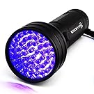 Escolite UV Flashlight Black Light, 51 LED 395 nM Ultraviolet Blacklight Detector for Dog Urine, Pet Stains and Bed Bug