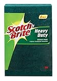 Scotch-Brite Heavy Duty Scour Pads, 8 Pads