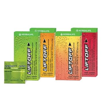 Amazon.com : Herbalife Liftoff - Tropical-Fruit Force, 10 tablets : Beauty