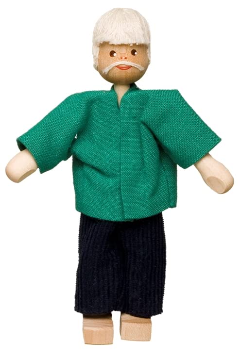 Rulke Rulke97323 Grandpa Wooden Doll