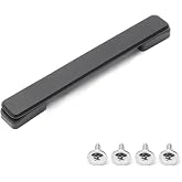 MroMax 1Pc Luggage Handle Replacement, 7.95" x 0.98" (L x W) | Black Tone Plastic Pull Handle Grip for Rolling Luggages, Suitcases, Boxes (202mm x 25mm)