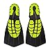 Seaview 180 Topside Snorkel Fins - Rock Safe Walkable Swimming Flippers w/ Neoprene Boot - Swim Fins Adult for Lap Swimming - Short Flippers for Swimming Adult Women & Men w/ Mesh Bag