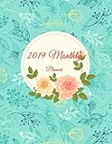 2019 Monthly Planner: Daily journal Planner, 12 Months Calendar, schedule planner, Agenda Planner A by Hang Giftnote