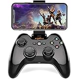 Wireless Gamepad Controller, Megadream iOS MFi Gaming Joystick with Clamp Holder for iPhone Xs, XR X, 8 Plus, 8, 7 Plus, 7 6S 6 5S 5, iPad, iPad Pro Air Mini, Apple TV - Direct Play