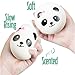 30 Pack Slow Rising Kawaii Squishies with 3 EXTRA JUMBO!! Premium Variety of Scented Panda, Cake, Bread, & One Giant Rare Peach Squishy Included! With Keychains and Giftbox, Fun Stress Relief