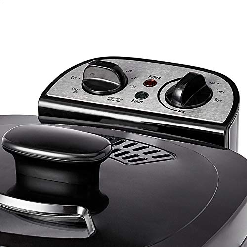 Amazon Basics 2 Liter Electric Deep Fryer, Black Pricepulse