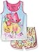 Intimo Girls' Shopkins Sporty Mesh Pajama Set