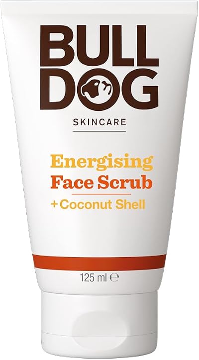 Bulldog Skincare Energising Face Scrub Men Coconut Shell 125 ml