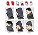 Ezyoutdoor Winter Thermal FLEECE Swat Ski Neck Hoods Full Face Mask Cover Hat Cap for Riding Cycling Hunting Fishing Walking Outdoor Sports (Red)