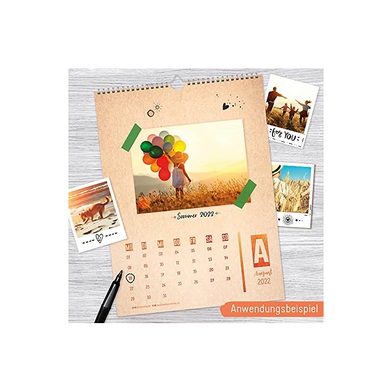 A4+ Bastelkalender 2022 [Kunterbunt] von Trendstuff by