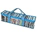 Evelots 2 CD Storage Organizers W/ Stripes Pattern,Each Holds 52 CDs,104 Total