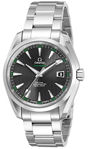 日亚入手并行黑盘绿字 Omega 欧米茄 AT8500 男表