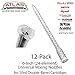 SCIGRIP 11195 Mixing Nozzle Applicator for Adhesives 50 ml, 1:1 and 4:1 Mixing Ratio (Pack of 12)