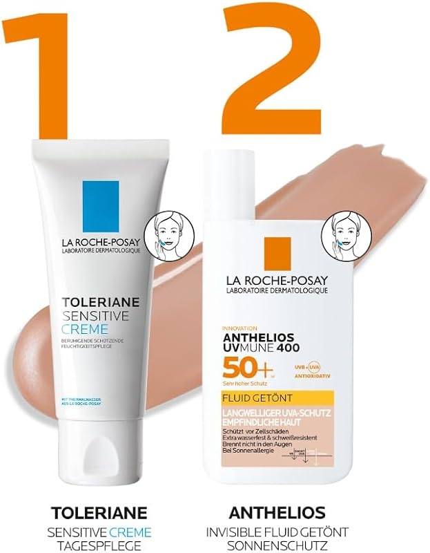 Anthelios Getöntes Sonnenfluid, Gesicht, LSF 50+, 50 ml