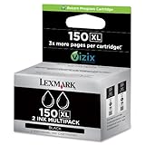 Lexmark High Yield 150XL Black Twin Pack - 14N1813
