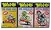 3 Pk Weird Ohs Static Monster Model Kits Big Wheeler The Road Hog and Scuttle Bucket By Hawk Skill Level 2